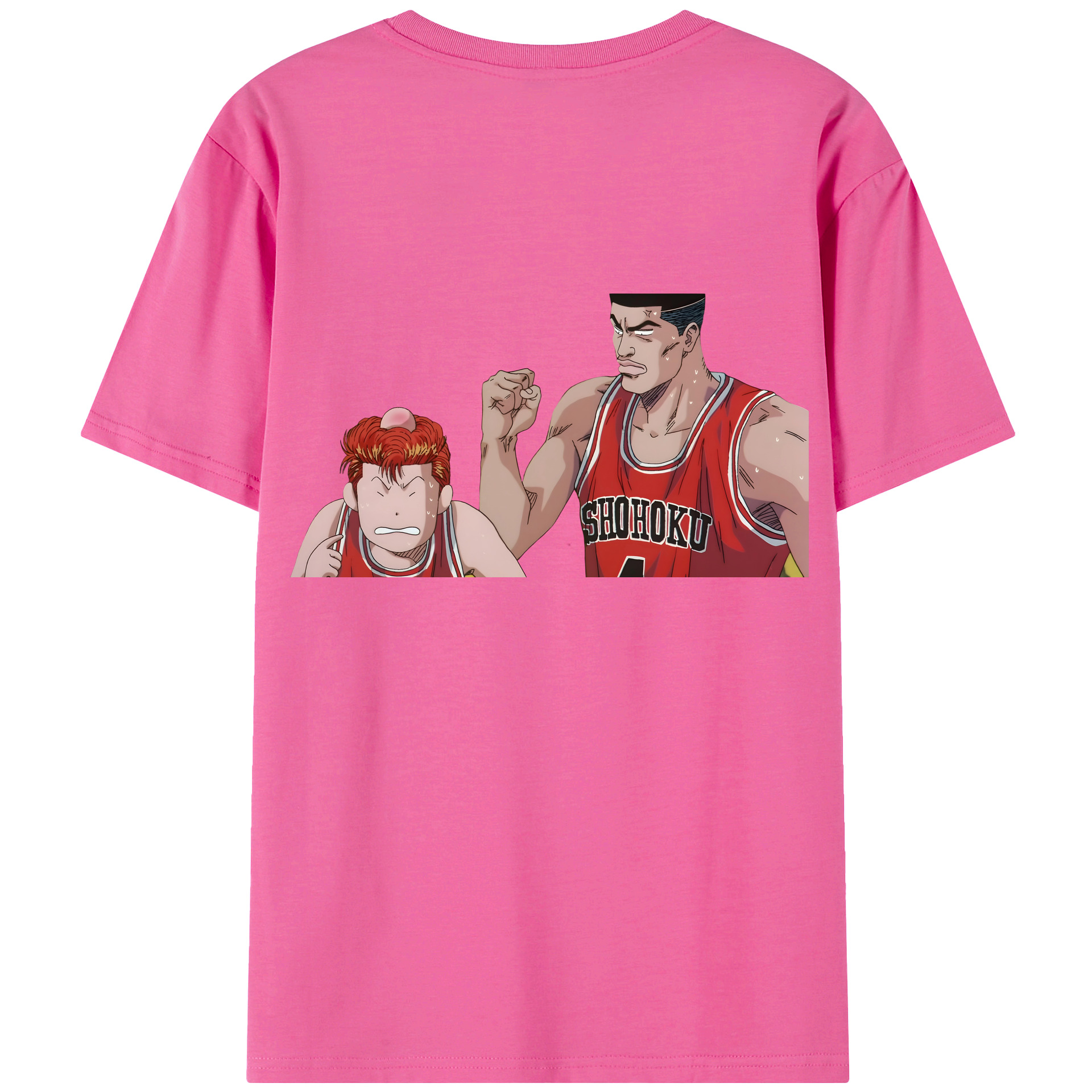 SLAM DUNK／スラムダンク レディース半袖Tシャツ(バックプリント)